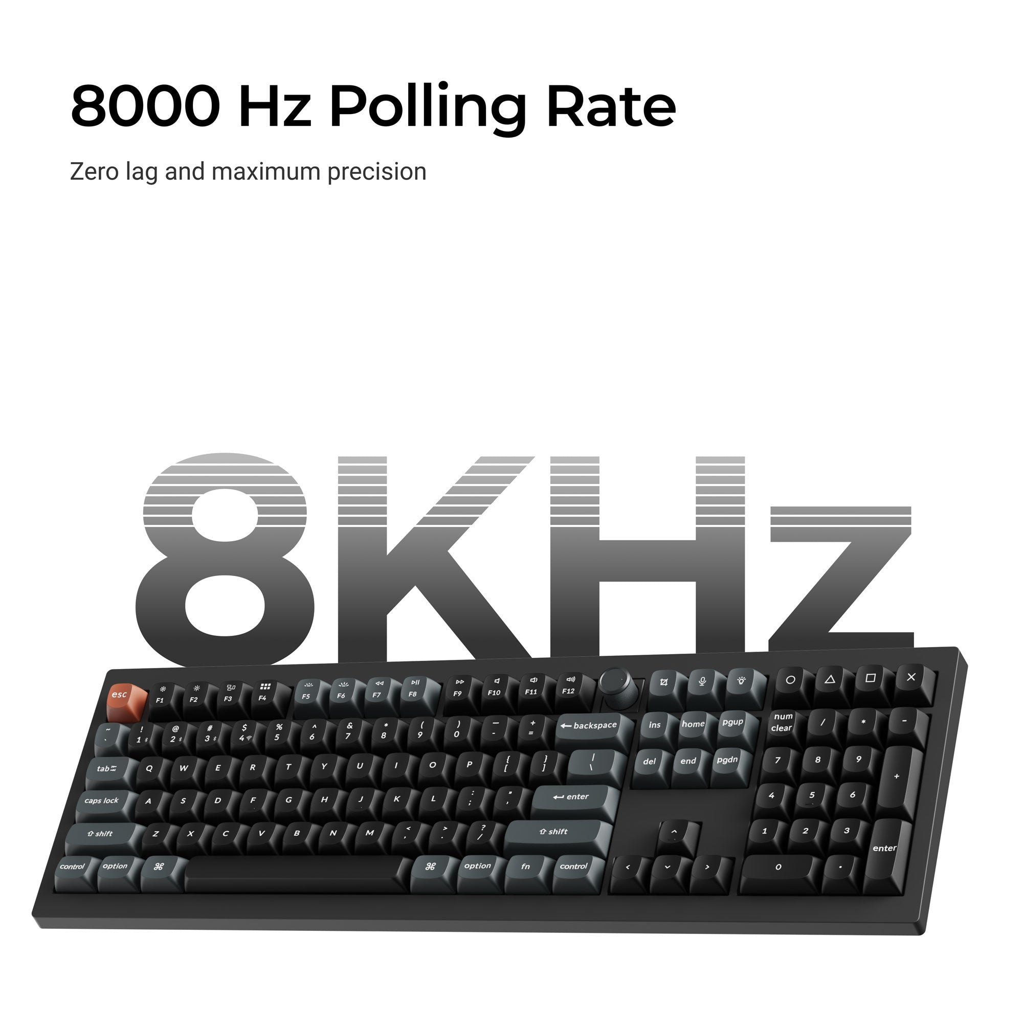 Keychron V6 Ultra 8K Wireless Custom Mechanical Keyboard
